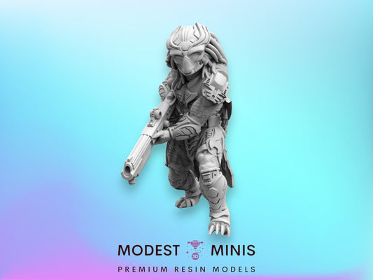 Death Squad Bone Keeper - Resin 3D Print Alien Miniature | RPG | Sci fi | Cyberpunk | Role Playing | DnD | Papsikel
