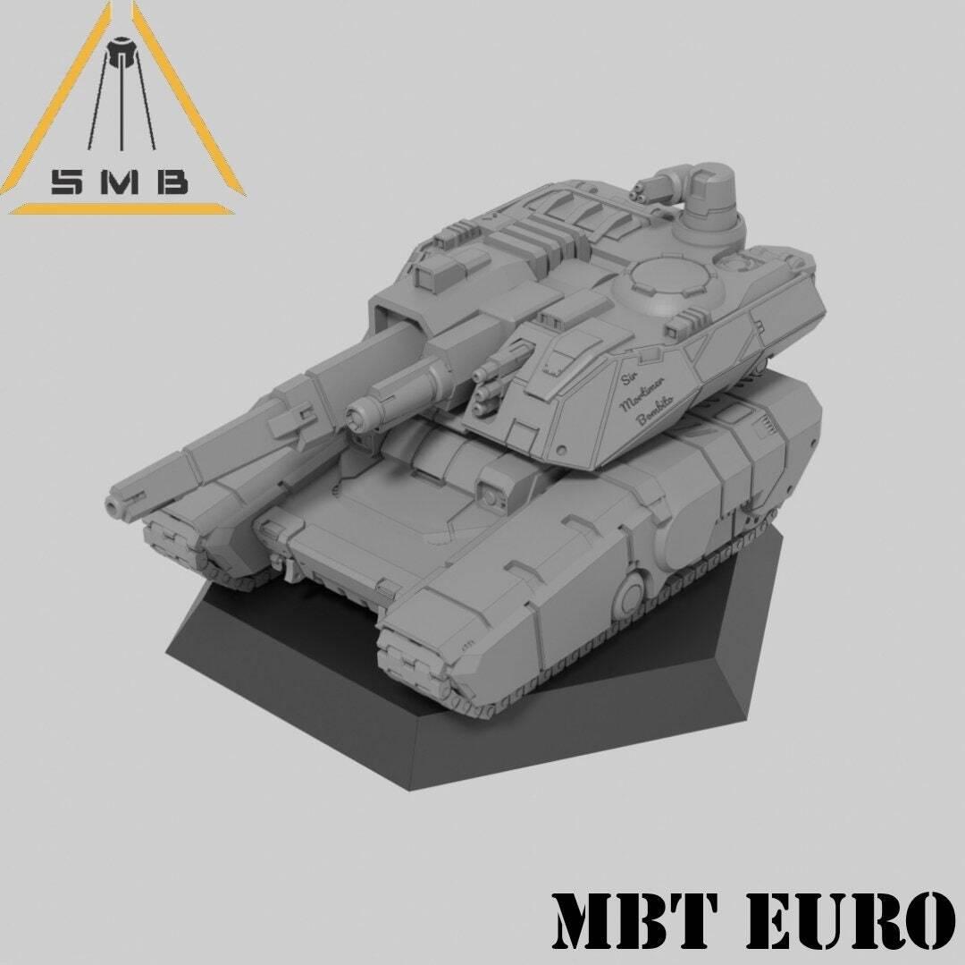 MBT Euro Omnitank 5 Designs | 1:265 | 6mm Battletech Scale | Sir Mortimer