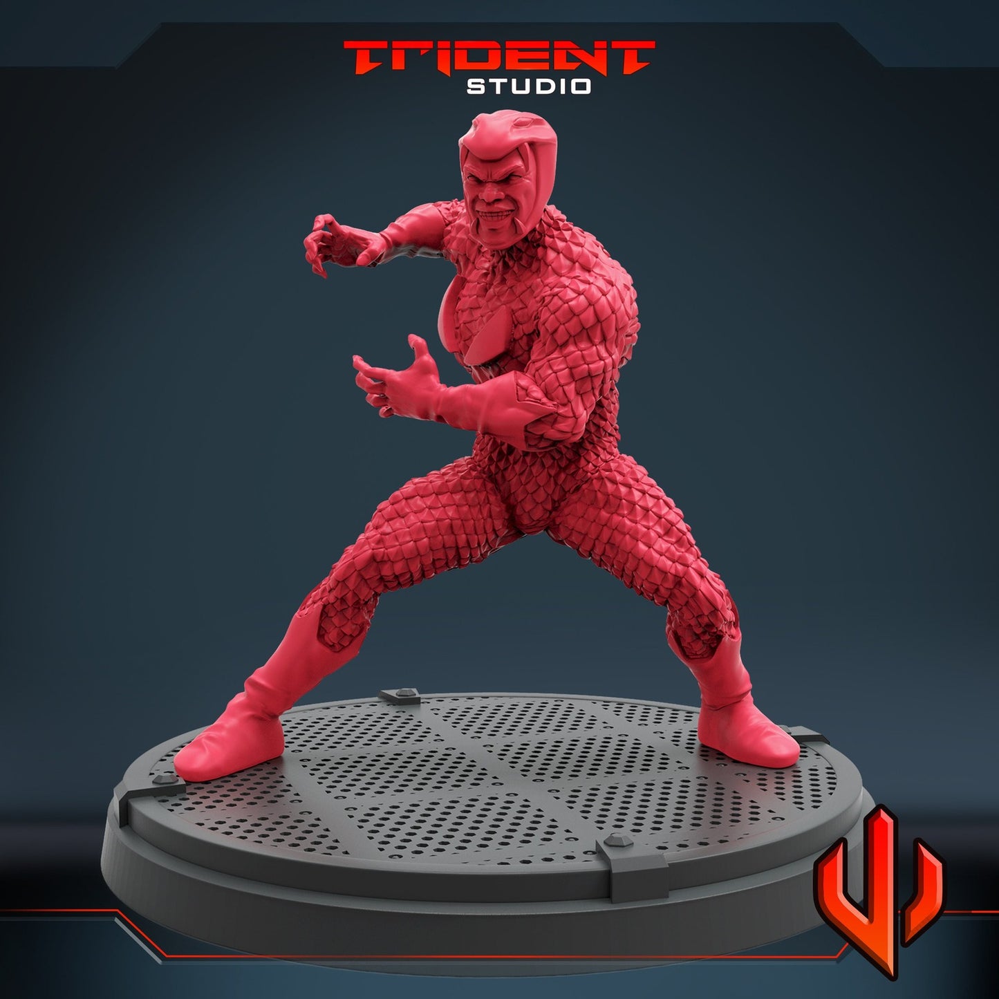 Cottonmouth Serpent Society - 40mm  Miniature | Crisis Protocol Proxy | Trident