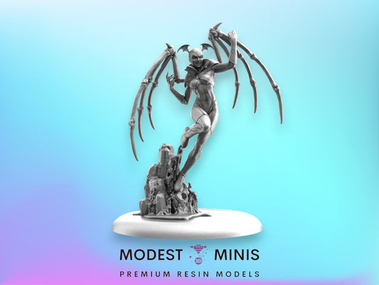 Rage Angel - 32mm 35mm 40mm Resin Mini | Superhero | C27