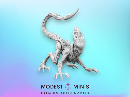 Alien Lethal Stalker - 32mm Scale Alien Miniature | RPG | Sci fi | Cyberpunk | Role Playing | DnD | Papsikel