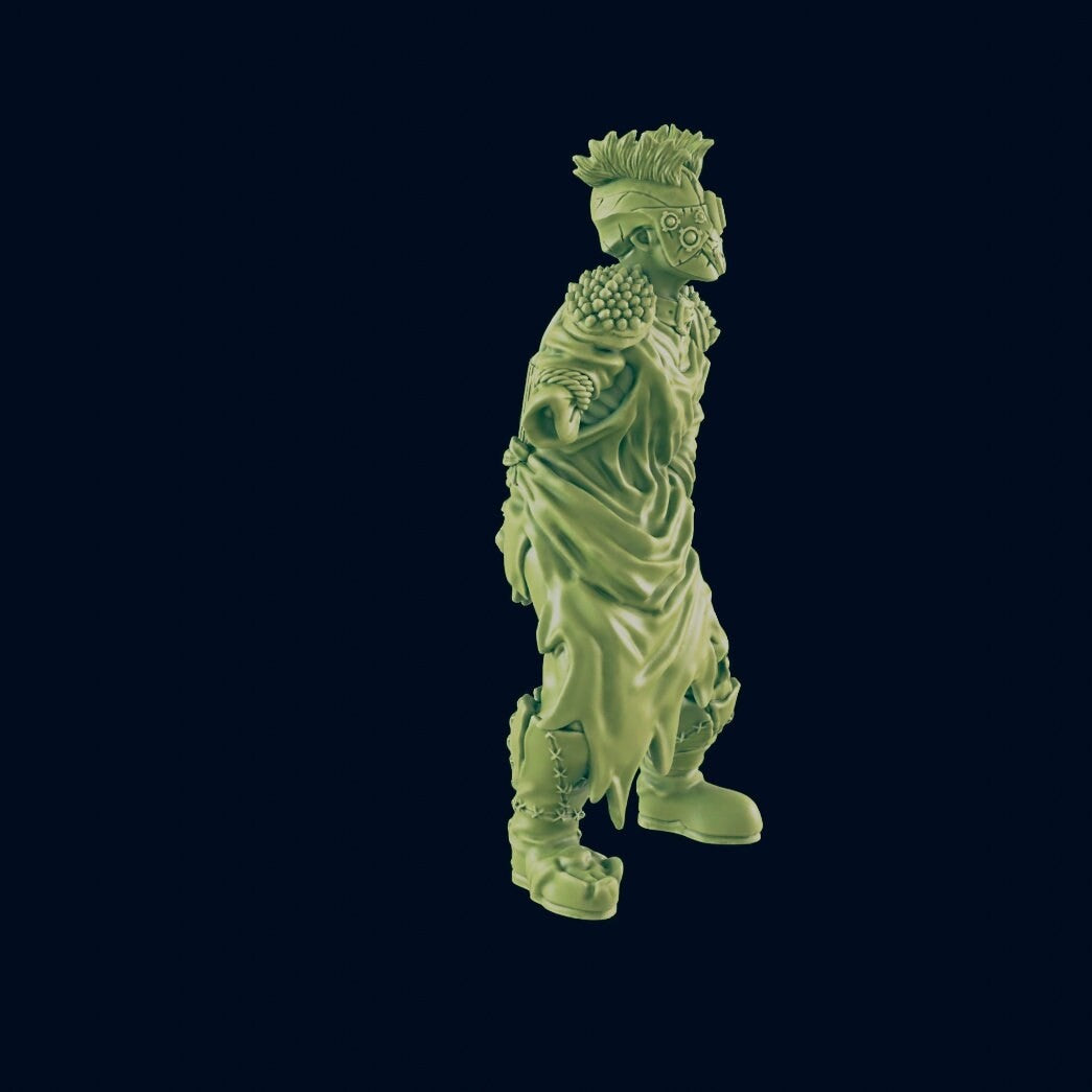 One Arm Willy | 28mm - 100mm Scale Resin Mini | Zombicide | Badlands | Vaultz