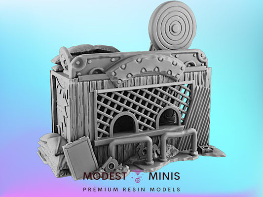 Prize Shot Game Abandoned Theme Park | 28mm - 40mm Scale | Survivor Terrain | Fantasy Scatter | Sci Fi Terrain | EC3D Badlands