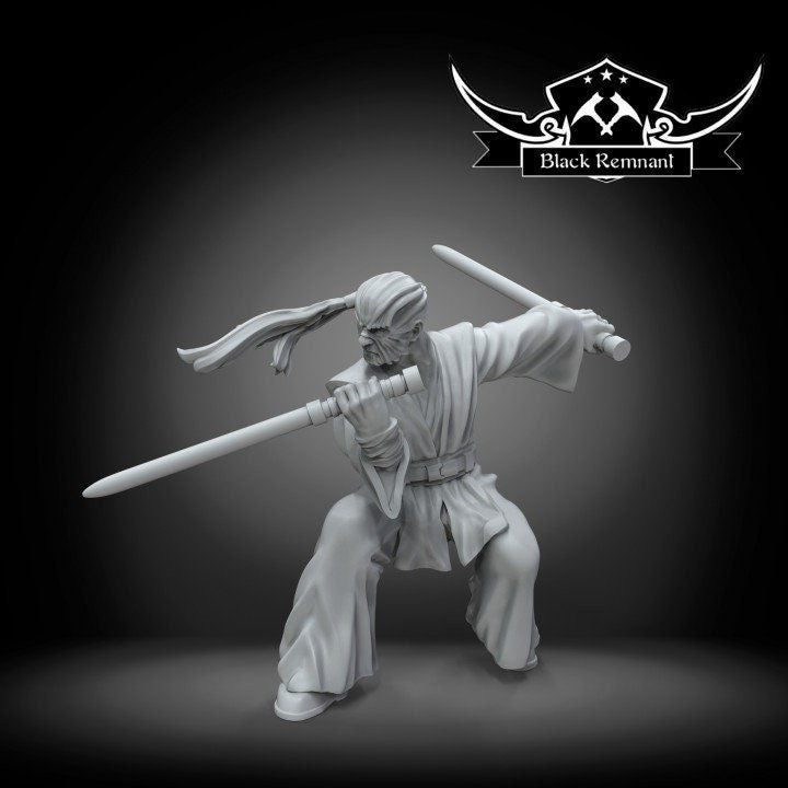 Dark Mystical Warrior - 28mm - 40mm Scale | Star Wars Legion Mini