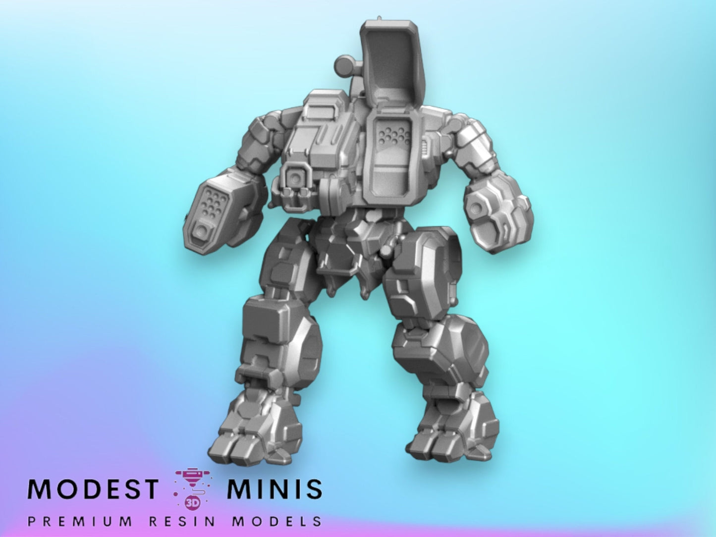 Hellspawn HSN-7D | 1:265 | 6mm Battletech Scale | Mecha | Sir Mortimer
