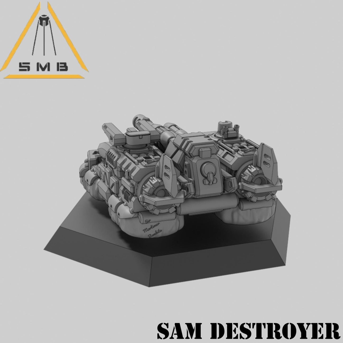 SAM Destroyer Hover Tank | 1:265 | 285 | 6mm Battletech Scale |