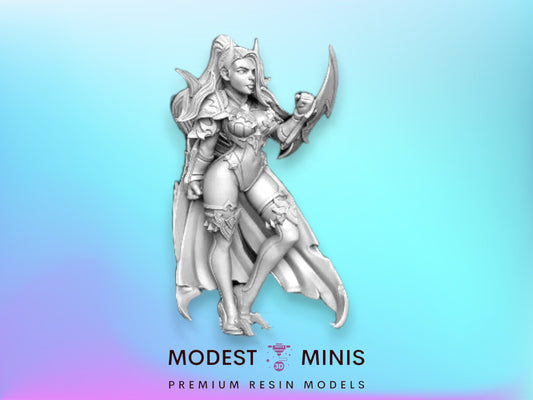 Elena - 32mm Scale DnD Miniature | Dungeons and Dragons | JRPG Mini - RN Estudio