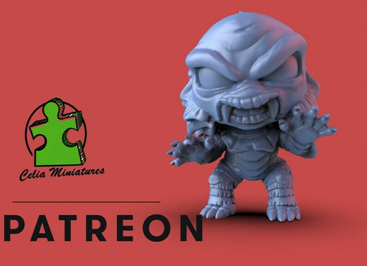 Chibi Creature Monster - 28mm - 54mm Scale