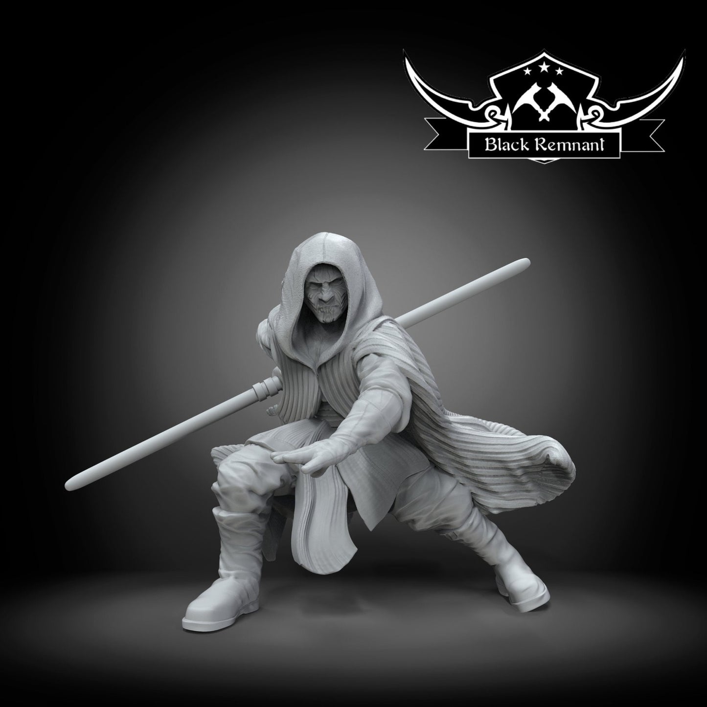 Red Horned Brother Fight - 28mm - 40mm Scale | D&D | Star Wars Legion Mini