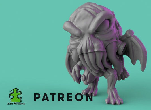 Chibi Cthulu - 28mm - 54mm Scale