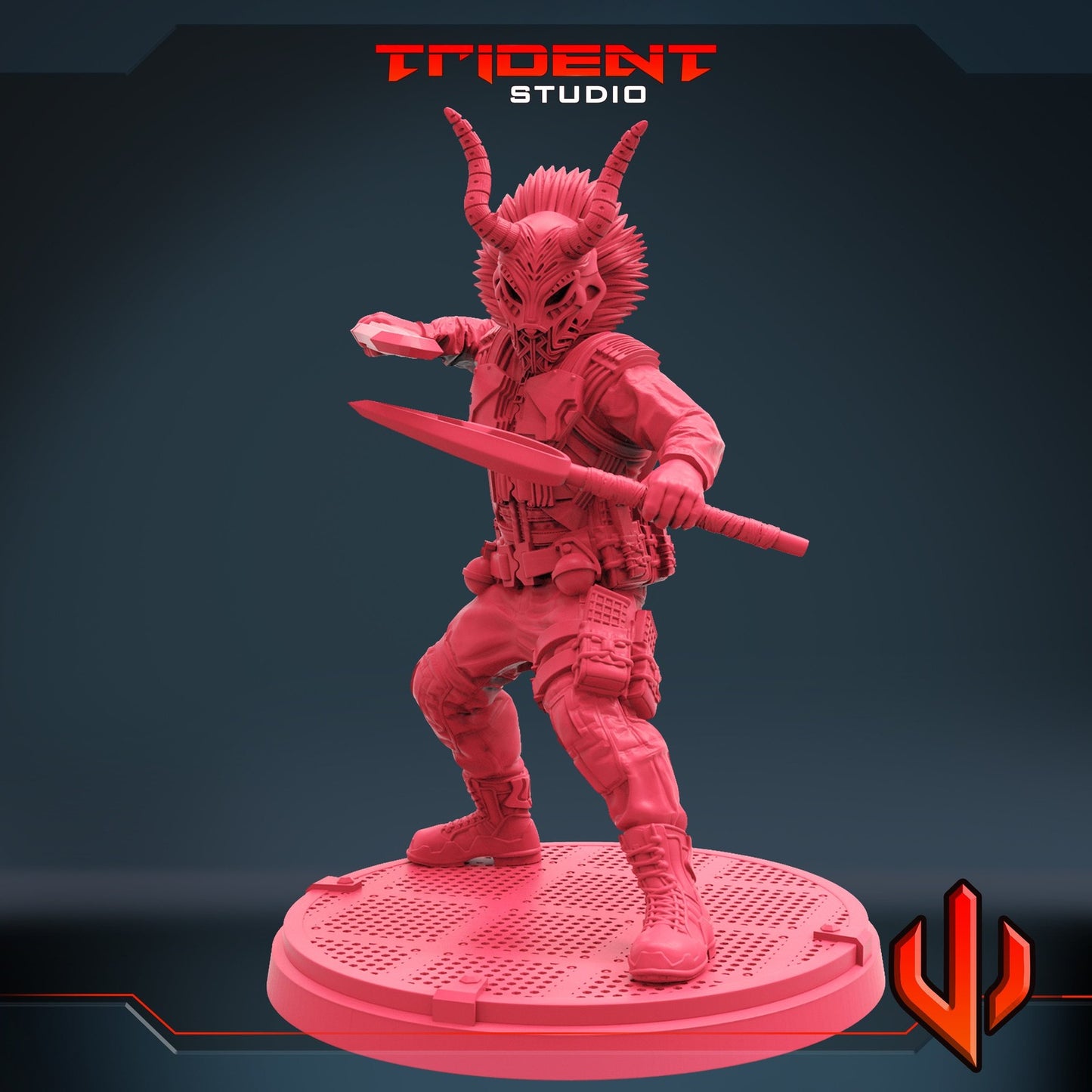 Anti Panther B - 40mm  Miniature | Crisis Protocol Proxy | Trident