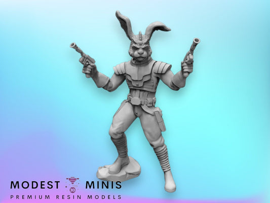 Green Rabbit - 28mm - 40mm Scale | DnD | Star Wars Legion Mini