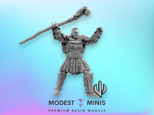 Gorilla Leader B - M'baku 40mm  Miniature | Crisis Protocol Proxy | Trident