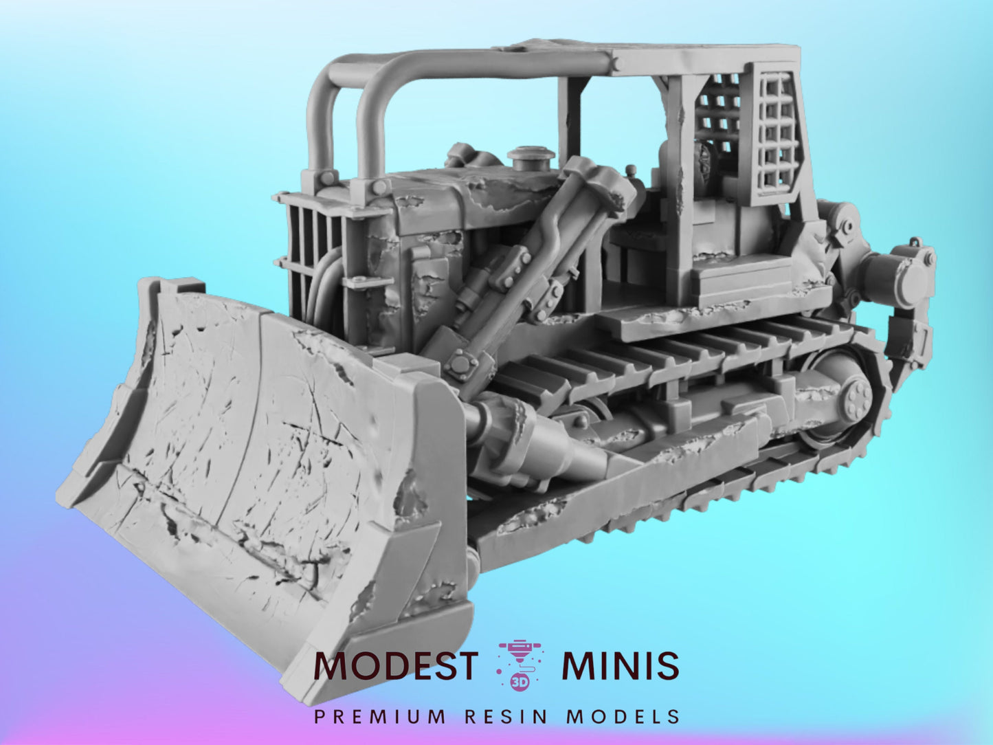 Dozer | 28mm - 40mm Scale | Survivor Terrain | Construction Scatter | Sci Fi Terrain | EC3D Badlands