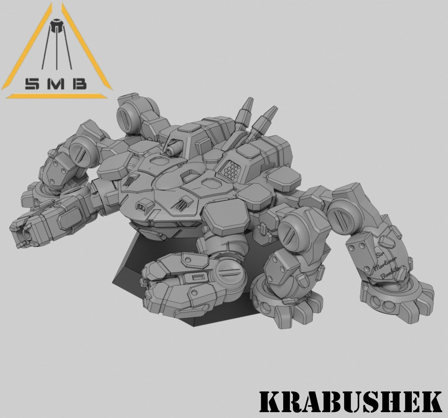 Krabushek | 1:265 | 285 | 6mm Battletech Scale |