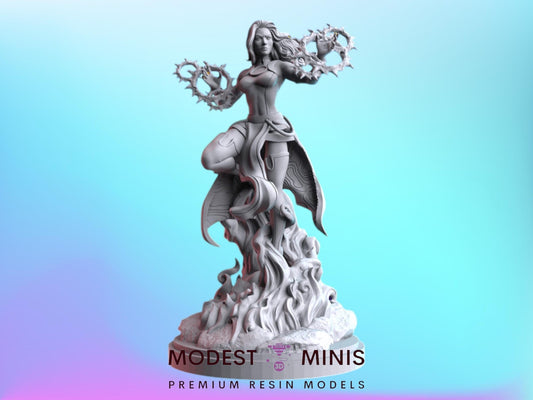 Reborn Enchantress Agatha - 32mm - 40mm Mini | DnD Mini | Superhero | C27
