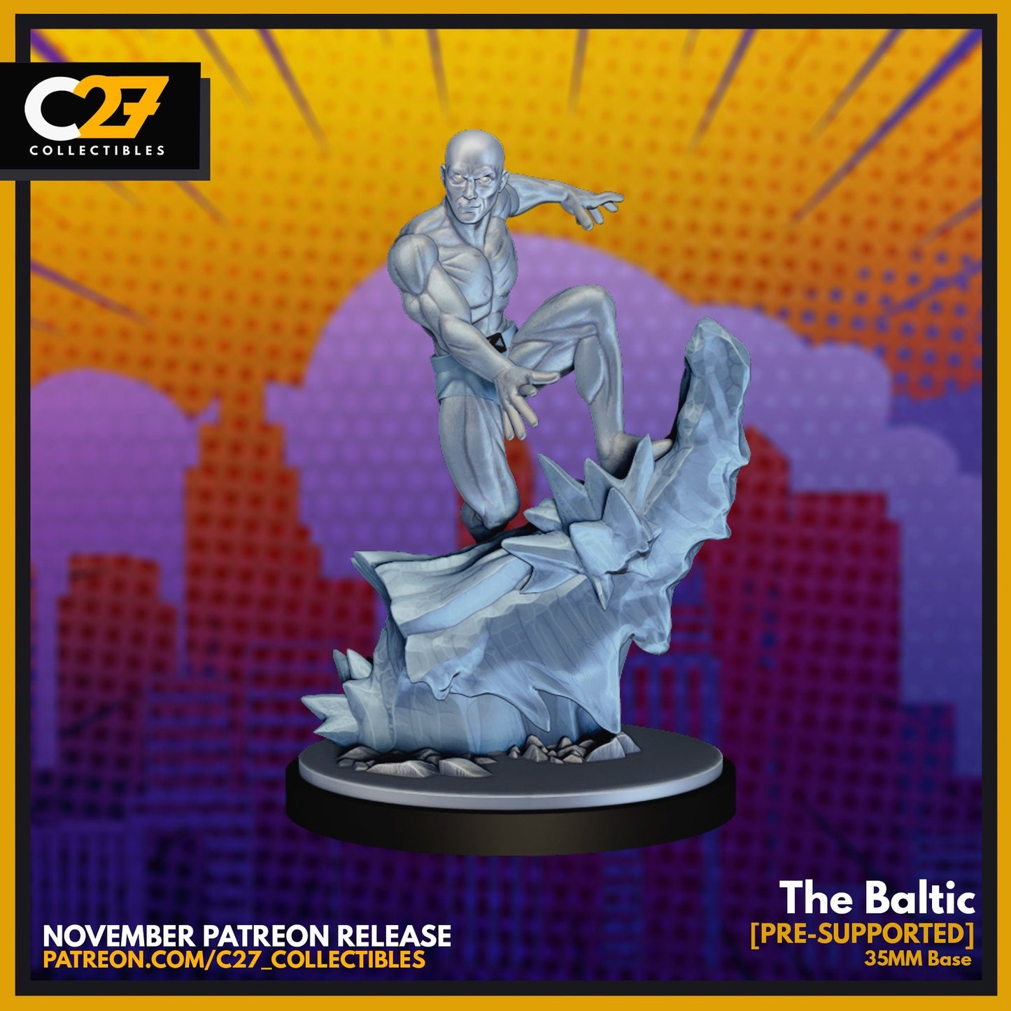 The Baltic - 32mm - 40mm Mini | Crisis Protocol Proxy | C27