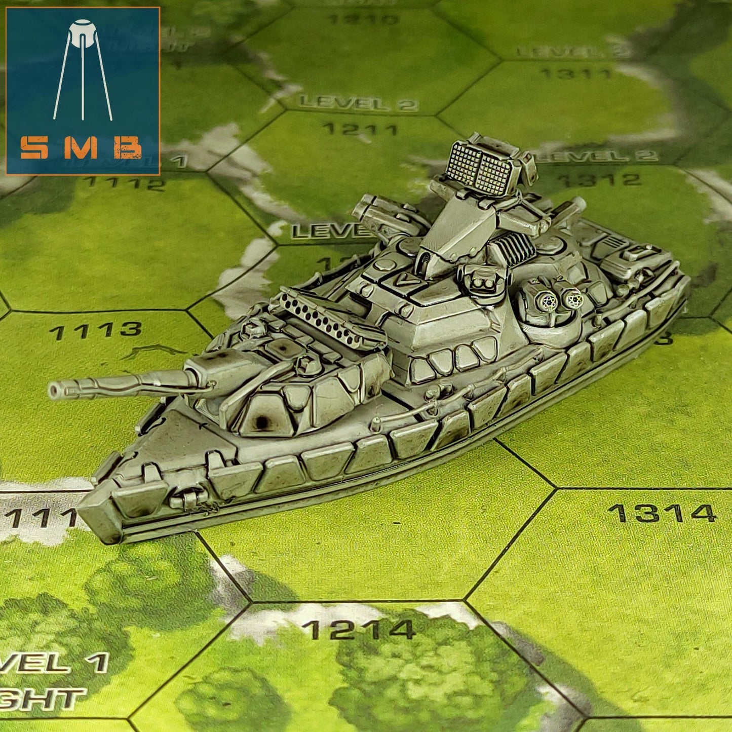 Mauk Artillery Boat | 1:265 | 285 | 6mm Battletech Scale | SMB