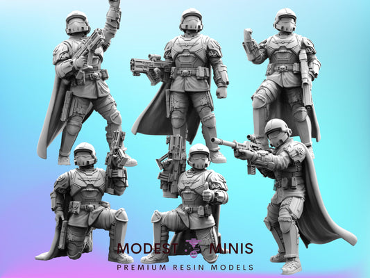 Helljumpers - 32mm Scale Alien Miniature | RPG | Sci fi | Role Playing | DnD | Papsikel