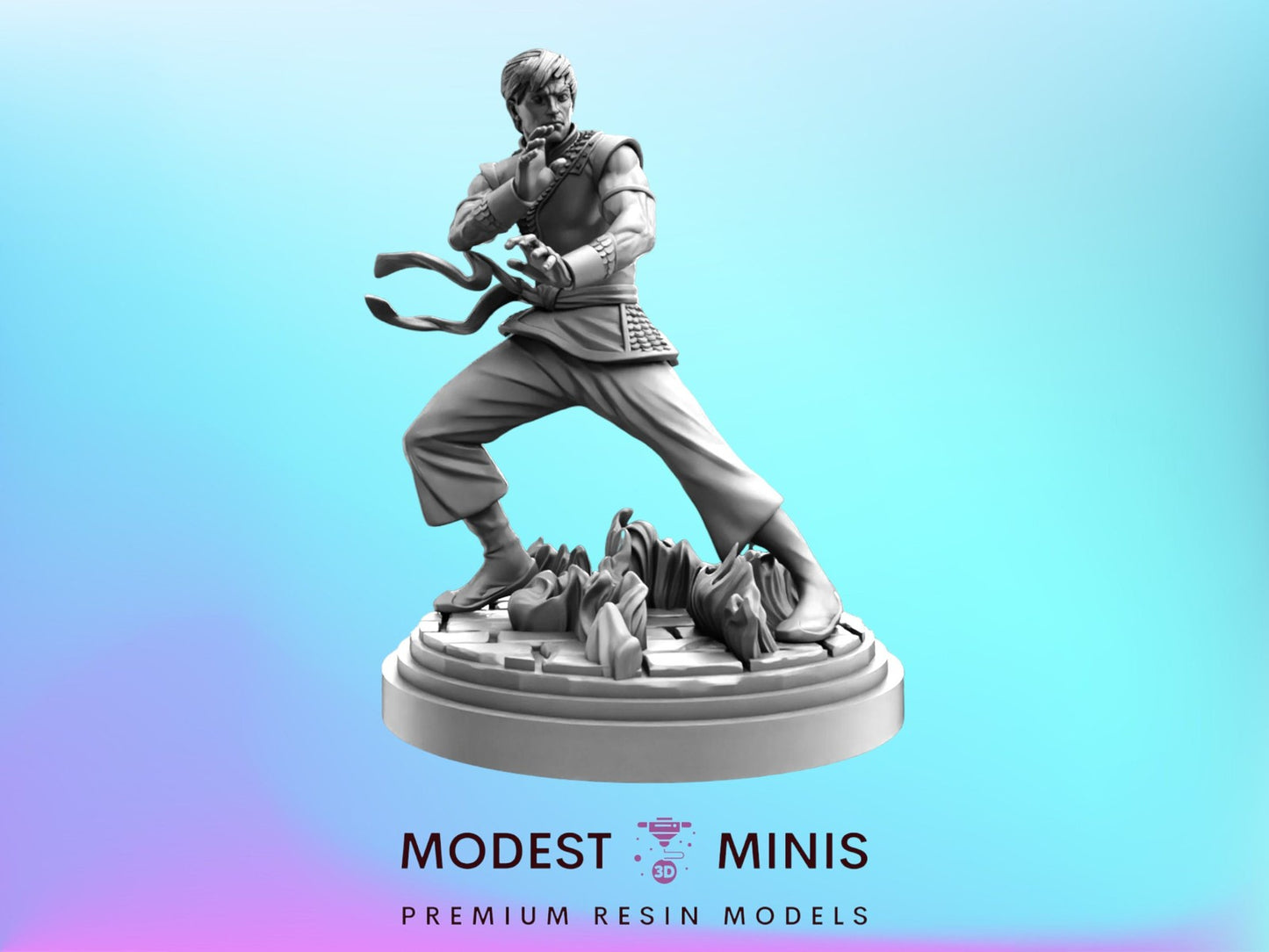 I Know Kung Fu - 32mm - 40mm Mini | Crisis Protocol Proxy | C27