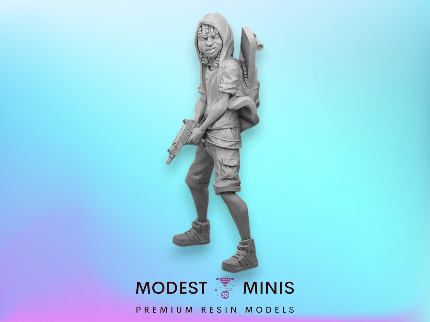 Craig Zombie Kids Survivor | 28mm 32mm | Zombicide | Vaultz