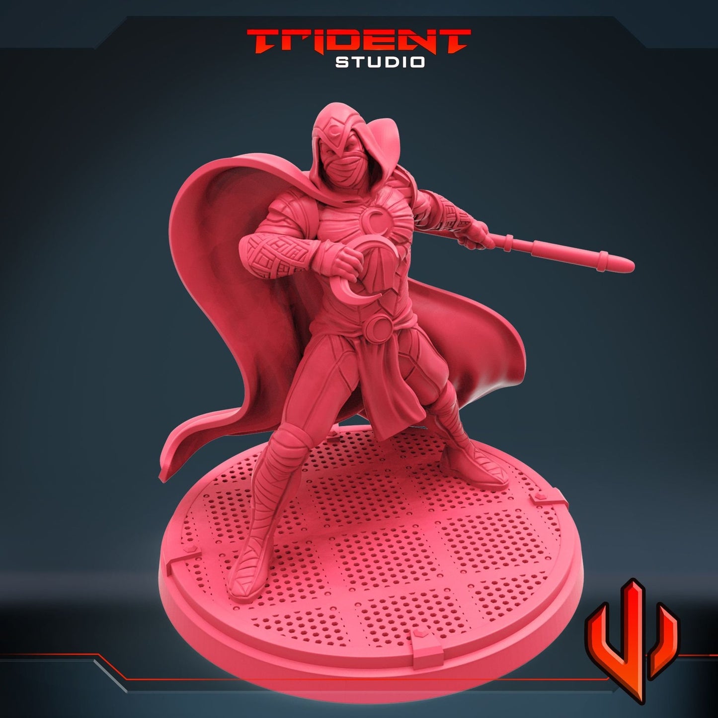 Bad Moon Rising A - 40mm  Miniature | Crisis Protocol Proxy | Trident