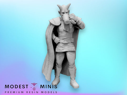 Devil Cantina Customer - 28mm - 40mm Scale | DnD | Star Wars Legion Mini