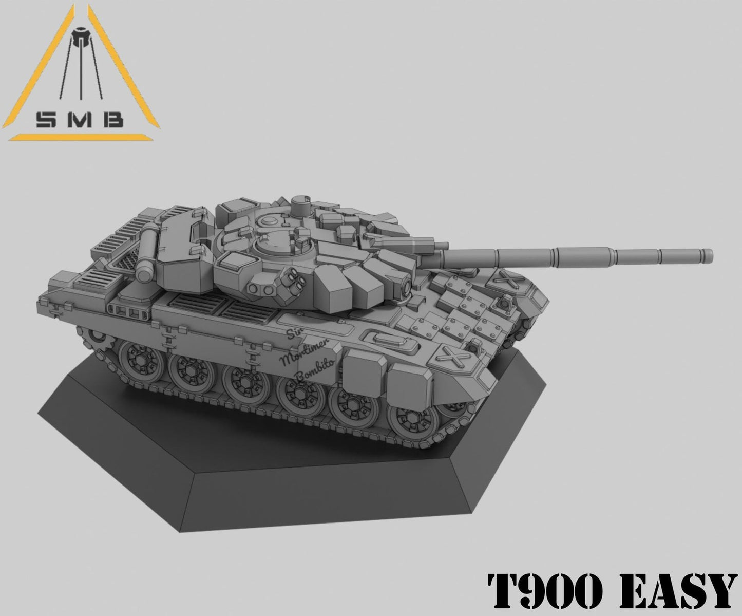 T900 EASY Assault Tank | 1:265 | 285 | 6mm Battletech Scale |