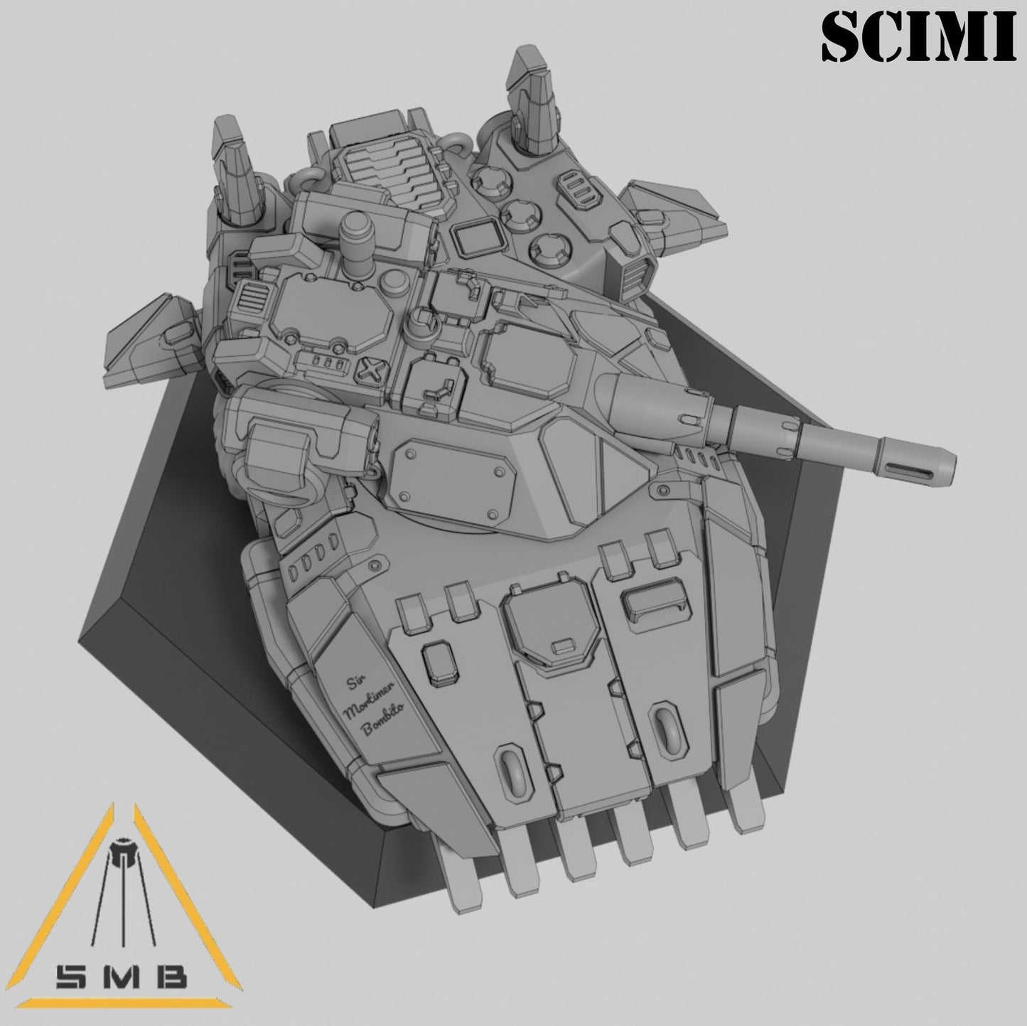 Scimi Hovercraft Hover Tank | 1:265 | 285 | 6mm Battletech Scale | SMB