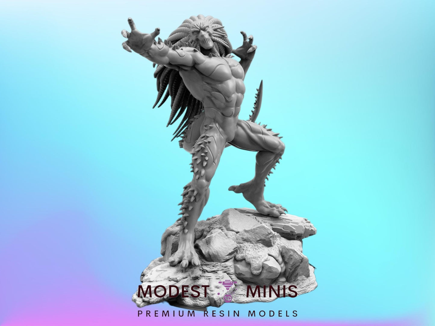 Demon Heart - 40mm  Miniature | Crisis Protocol Proxy | Trident