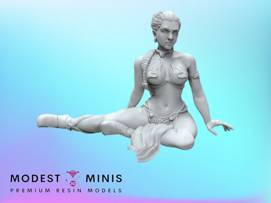 Slave Princess - 28mm - 40mm Scale | Role Playing | D&D | Star Wars Legion Mini