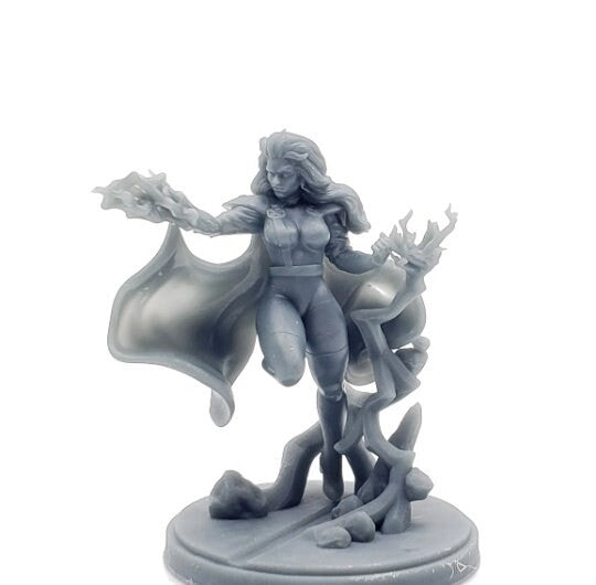 90s Weather Witch - 32mm - 40mm Mini | Crisis Protocol Proxy | C27