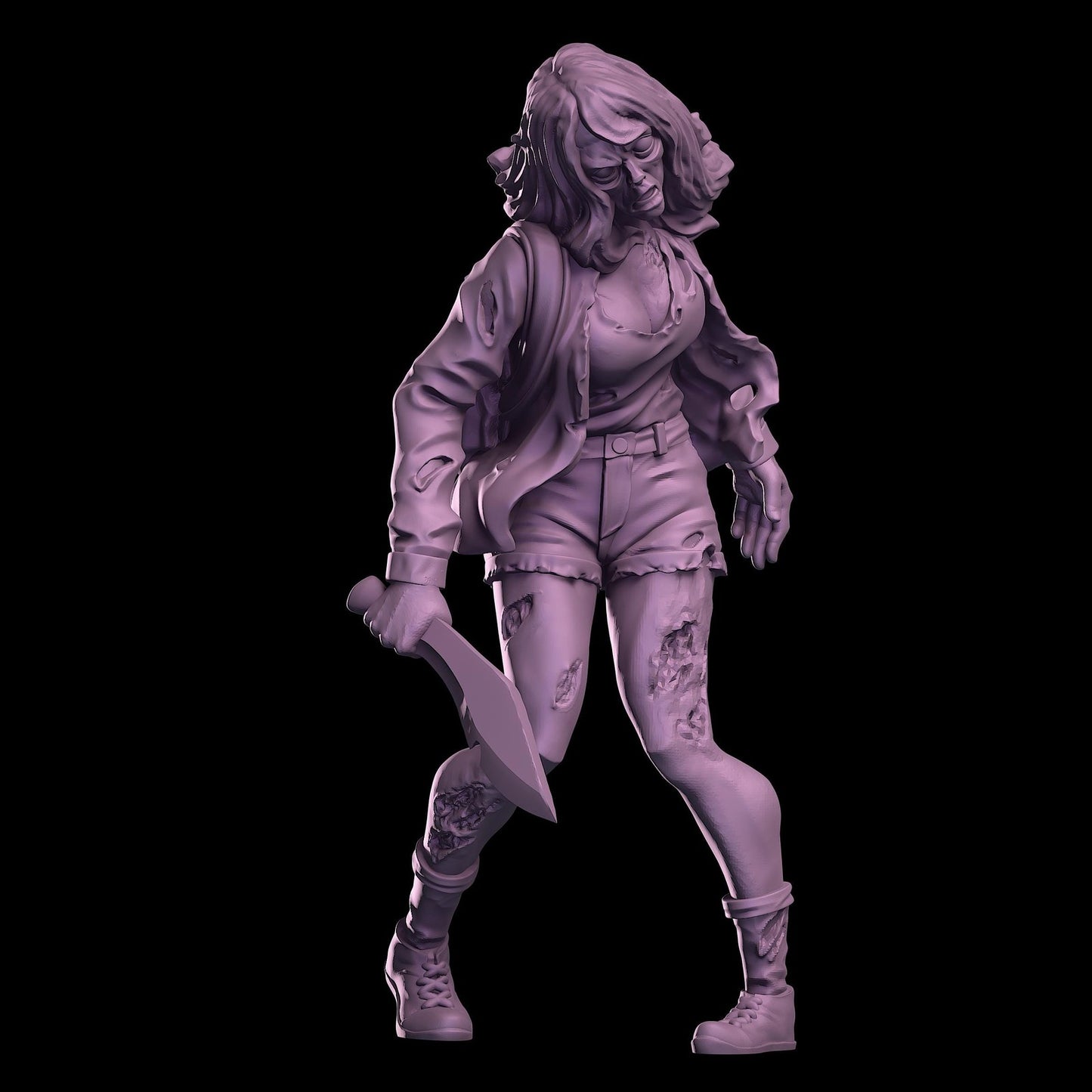 Idle Zombies 1 Set | 28mm - 100mm Scale Resin Mini | Zombicide | Vaultz