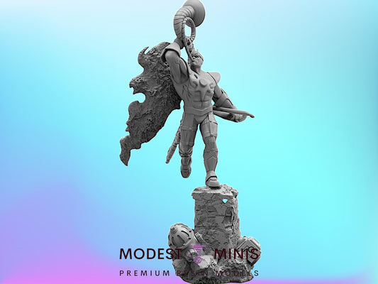 Air Herald - 40mm  Miniature | Crisis Protocol Proxy | Trident