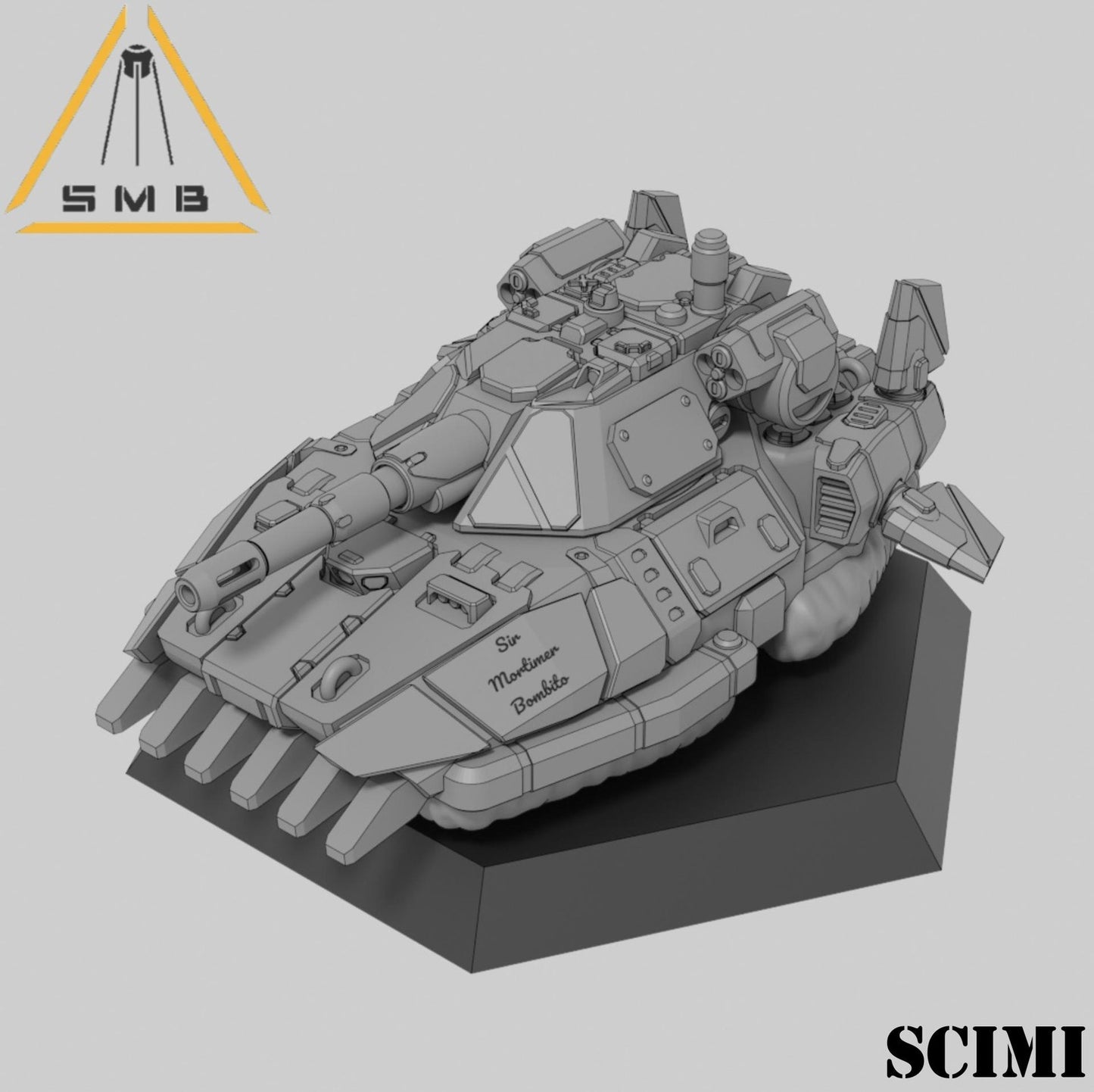 Scimi Hovercraft Hover Tank | 1:265 | 285 | 6mm Battletech Scale | SMB