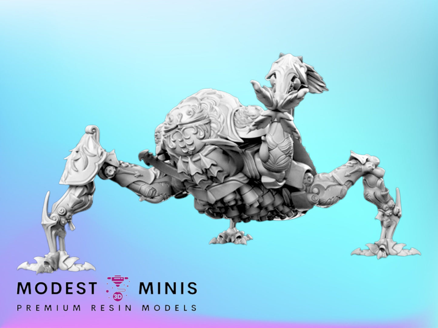 125mm Omega Boss Encounter - 32mm Scale DnD Miniature | Dungeons and Dragons | JRPG Mini - RN Estudio
