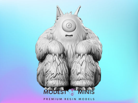 DQ Big Eye - 32mm Scale DnD Miniature | Dungeons and Dragons | Classic JRPG Mini - RN Estudio