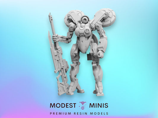 60mm  Slave - 32mm Scale Miniature | RPG | Sci fi | Cyberpunk | Role Playing | DnD | Papsikel