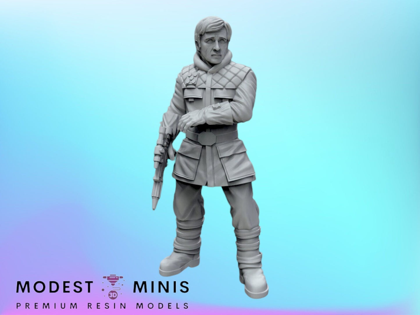 Insurgent General Carlist - 28mm - 40mm Scale | D&D | Star Wars Legion Mini