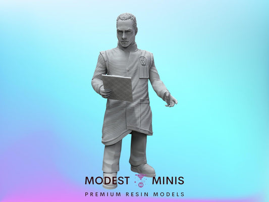 Brillian Starship Doctor - 28mm 32mm 40mm  Black Remnant Babylon 5 Miniature