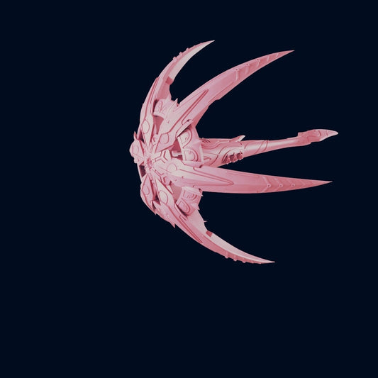 Kshellik Warbird - Fleetscale Mini | Starfinder | Billion Suns | Starmada | Firefly | Astra Nebula