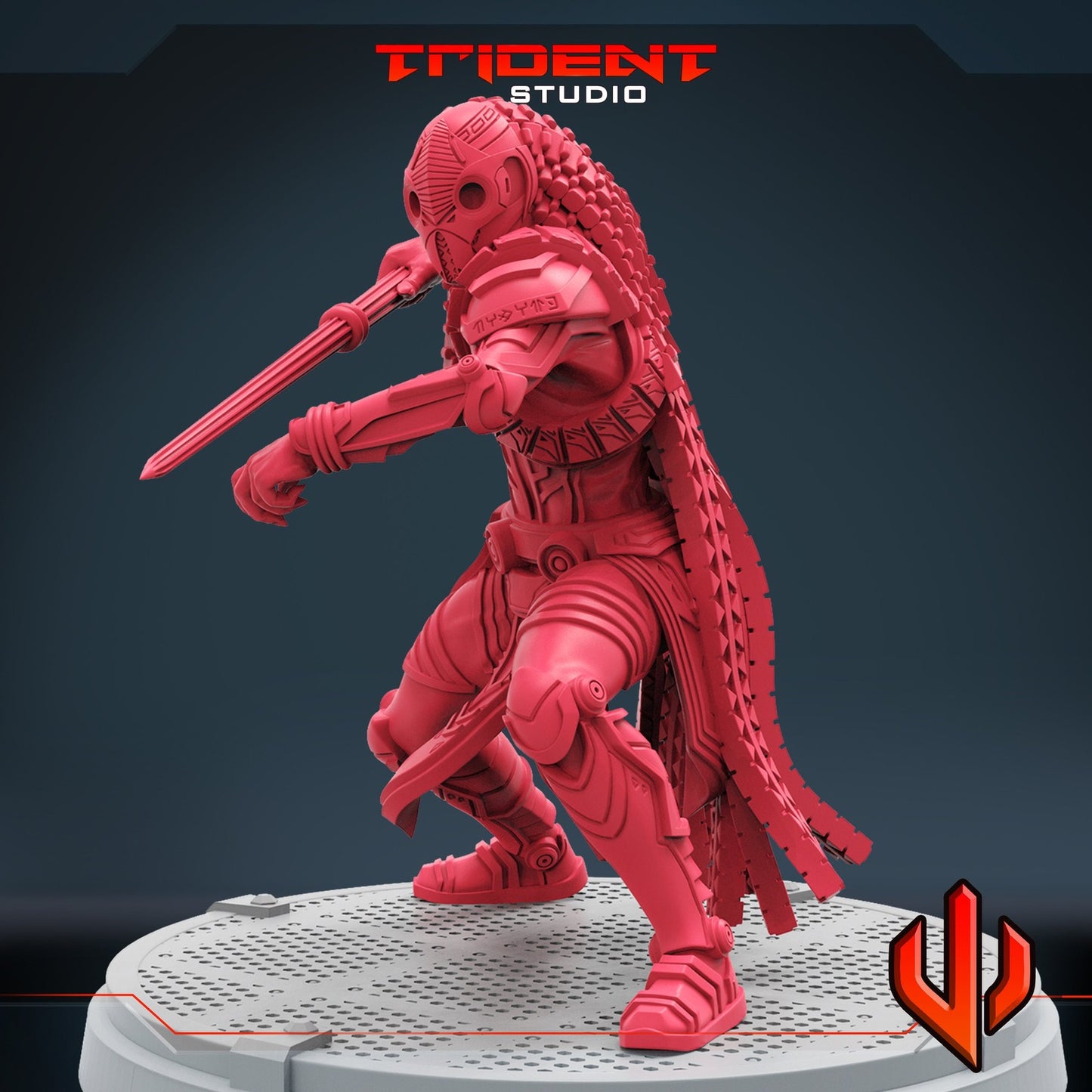 Late Night Angel A - 40mm  Miniature | Crisis Protocol Proxy | Trident