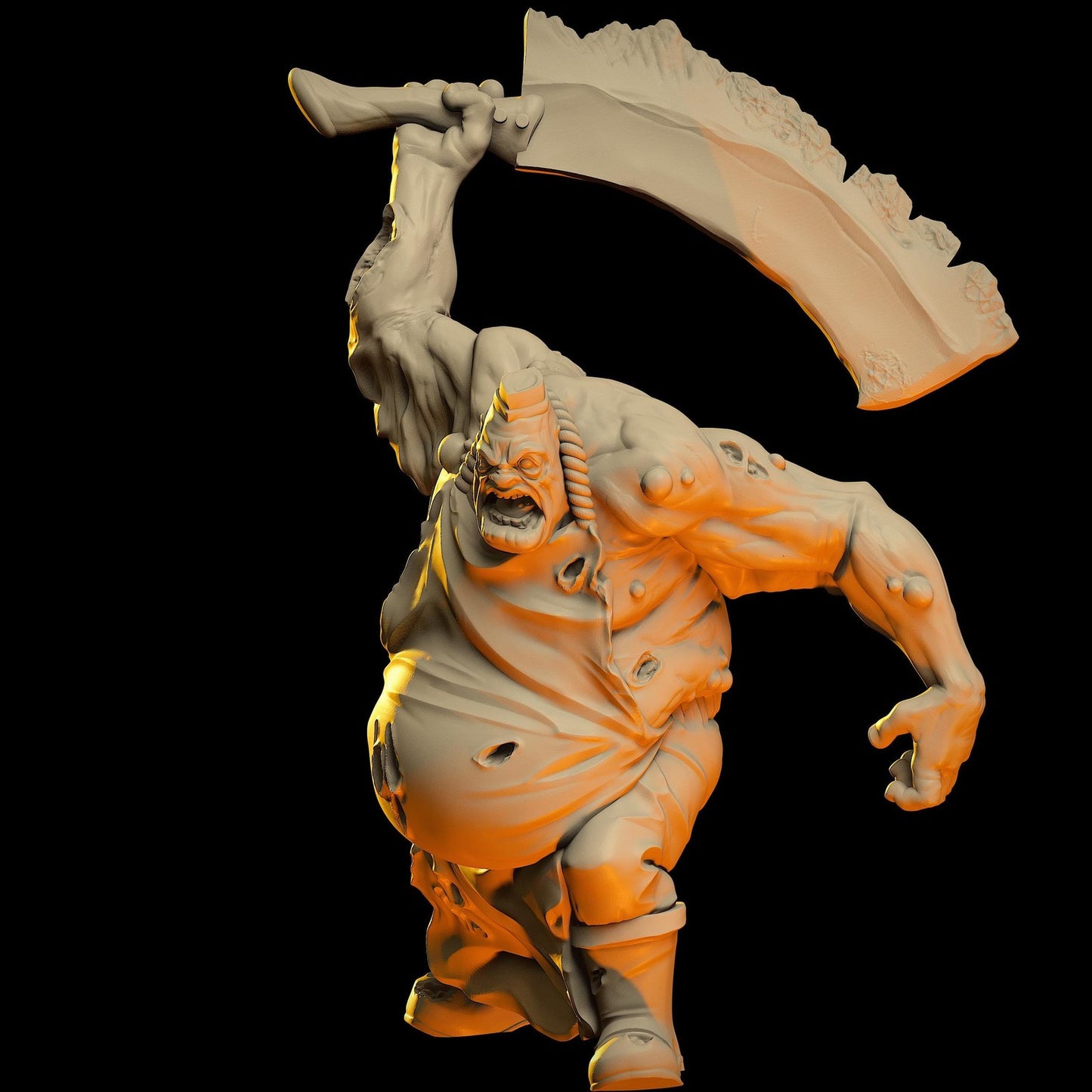 8pc Zombie Kitchen Crew Set | 28mm - 100mm Scale Resin Mini | Zombicide | Vaultz