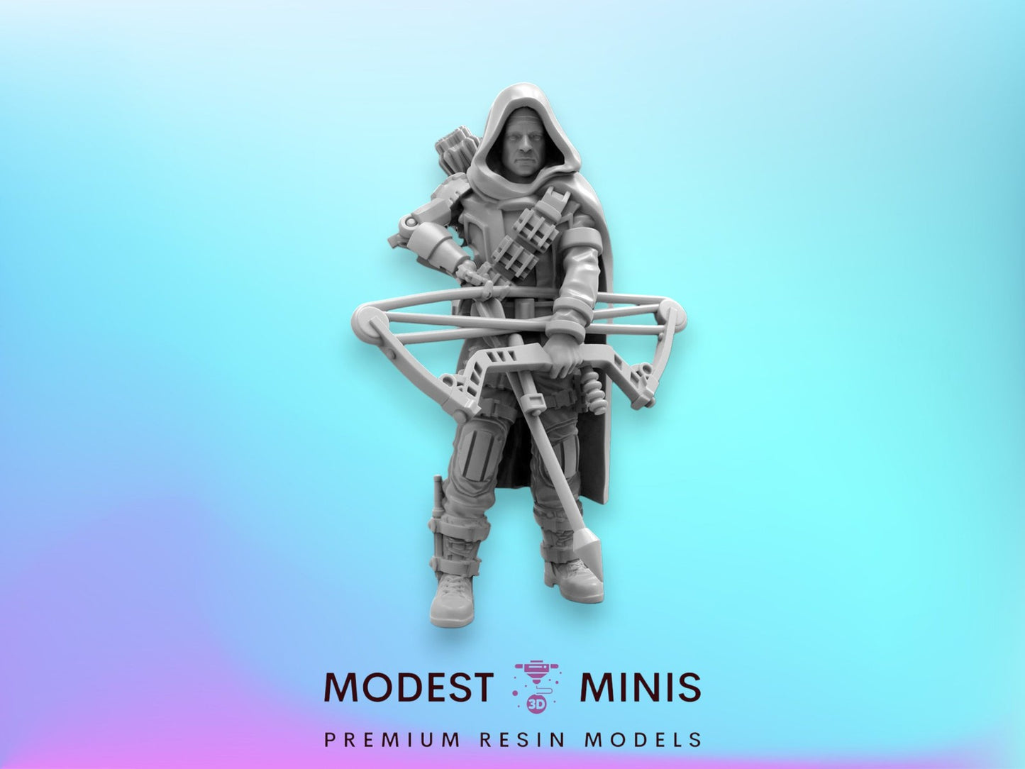 Ultimate Archer C Hawkeye - 40mm  Miniature | Crisis Protocol Proxy | Trident