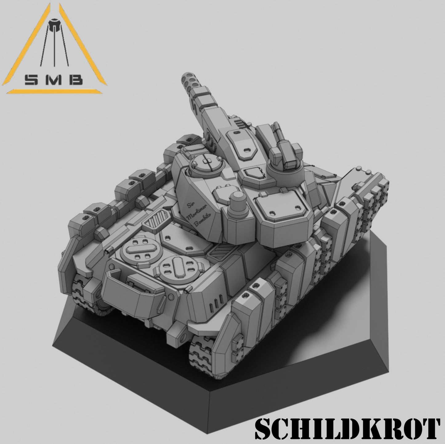 Schildkrot Medium Tank | 1:265 | 285 | 6mm Battletech Scale | Sir Mortimer