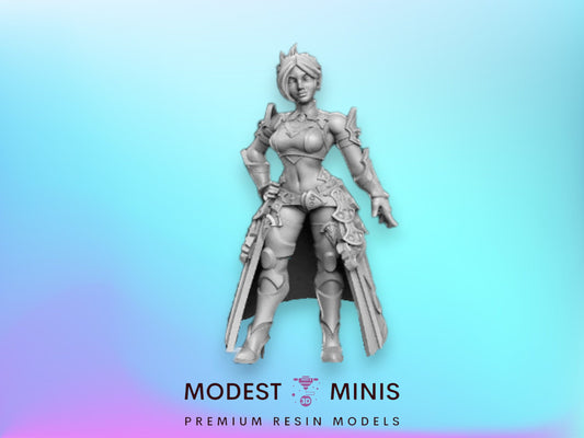 Lolissa - 32mm Scale DnD Miniature | Dungeons and Dragons | JRPG Mini - RN Estudio