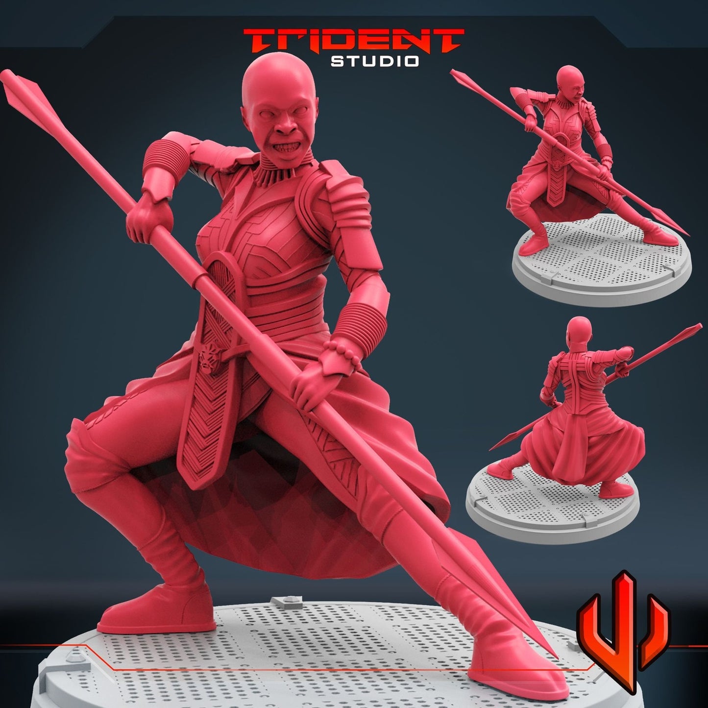 General of the Adored A - 40mm  Miniature | Crisis Protocol Proxy | Trident