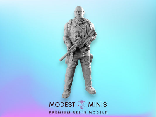 Survivor Scott | 28mm - 100mm Scale Resin Mini | Zombicide | Vaultz