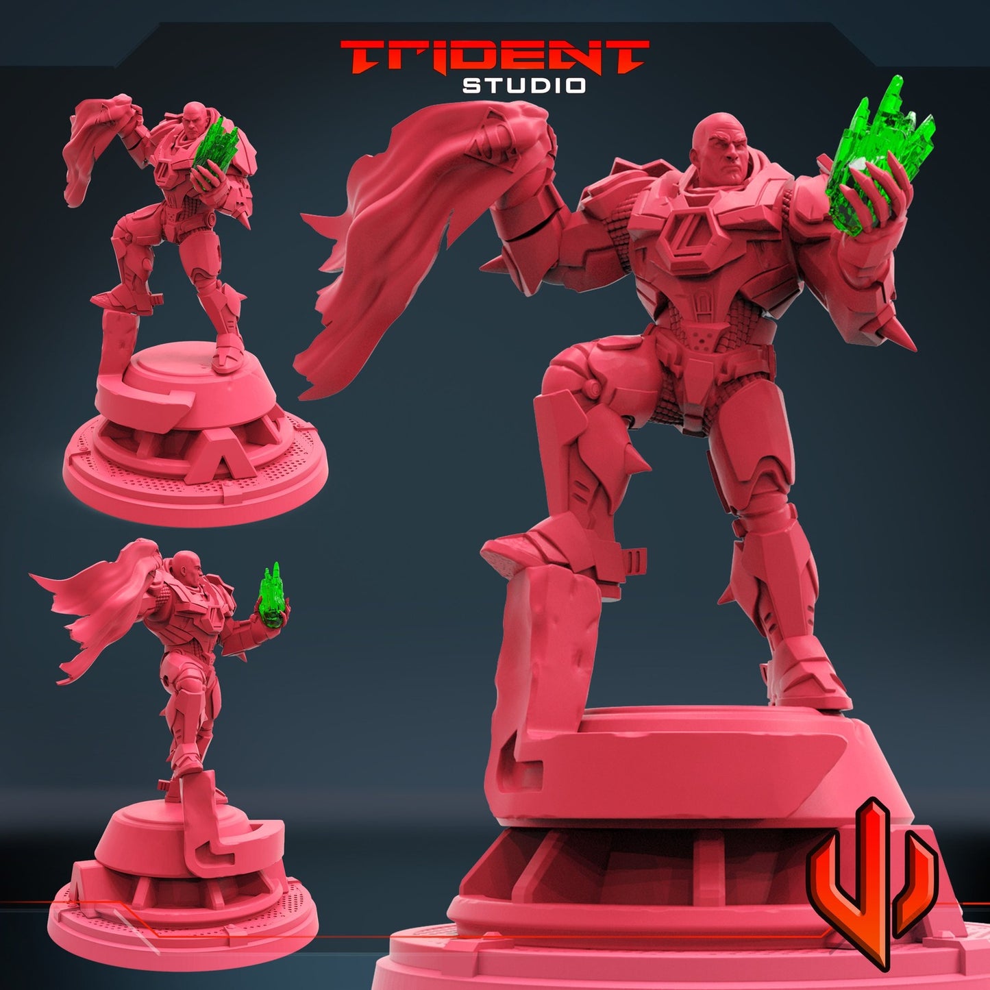 Lexicon Armor Suit - 40mm  Miniature | Crisis Protocol Proxy | Trident