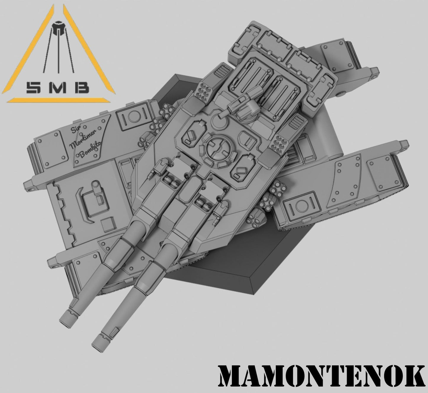 Mamontenok Heavy Tank | 1:265 | 285 | 6mm Battletech Scale |